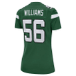 Quincy Williams New York Jets Women's Game Jersey - Gotham Green Jersey