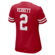 Jason Verrett San Francisco 49ers Women's Game Player Jersey - Scarlet Jersey