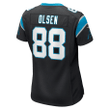 Greg Olsen Carolina Panthers Women's Player Jersey - Black Jersey