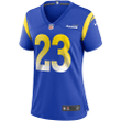 Cam Akers Los Angeles Rams Women's Game Player Jersey - Royal Jersey