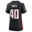 Keith Smith Atlanta Falcons Women's Game Jersey - Black Jersey
