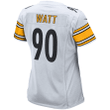 T.J. Watt Pittsburgh Steelers Women's Game Jersey - White Jersey