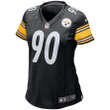 T.J. Watt Pittsburgh Steelers Women's Game Player Jersey - Black Jersey