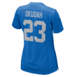 Jeff Okudah Detroit Lions Women's Game Player Jersey - Blue Jersey