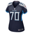 Ty Sambrailo Tennessee Titans Women's Game Jersey - Navy Jersey