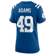 Matthew Adams Indianapolis Colts Women's Game Jersey - Royal Jersey