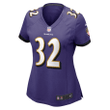 DeShon Elliott Baltimore Ravens Women's Game Jersey - Purple Jersey