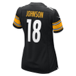 Diontae Johnson Pittsburgh Steelers Women's Game Jersey - Black Jersey