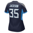Chris Jackson Tennessee Titans Women's Game Jersey - Navy Jersey