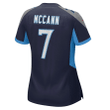 Tucker McCann Tennessee Titans Women's Game Player Jersey - Navy Jersey
