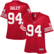 Charles Haley San Francisco 49ers Pro Line Women's Retired Player Jersey - Scarlet