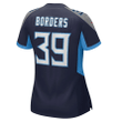 Breon Borders Tennessee Titans Women's Game Jersey - Navy Jersey