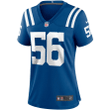Quenton Nelson Indianapolis Colts Women's Player Game Jersey - Royal Jersey