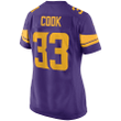 Dalvin Cook Minnesota Vikings Women's Alternate Game Player Jersey - Purple Jersey