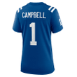 Parris Campbell Indianapolis Colts Women's Game Player Jersey - Royal Jersey