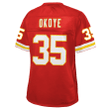 Christian Okoye Kansas City Chiefs Pro Line Women's Retired Player Jersey - Red
