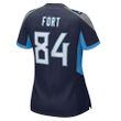Austin Fort Tennessee Titans Women's Game Jersey - Navy Jersey