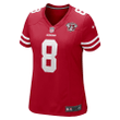 Steve Young San Francisco 49ers Women's 75th Anniversary Game Retired Player Jersey - Scarlet Jersey