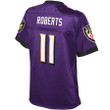 Seth Roberts Baltimore Ravens Pro Line Women's Primary Player Jersey - Purple