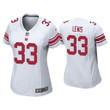Women's Dion Lewis New York Giants White Game Jersey
