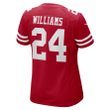 K'Waun Williams San Francisco 49ers Women's Game Jersey - Scarlet Jersey