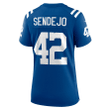 Andrew Sendejo Indianapolis Colts Women's Game Jersey - Royal Jersey