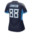 Marcus Johnson Tennessee Titans Women's Game Jersey - Navy Jersey