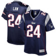 Ty Law New England Patriots Pro Line Women's Retired Player Jersey - Navy
