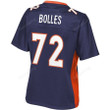 Garrett Bolles Denver Broncos Pro Line Women's Alternate Player Jersey - Navy