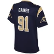 Greg Gaines Los Angeles Rams Pro Line Women's Team Player Jersey - Navy