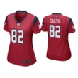 Women's Isaiah Coulter Houston Texans Red Game Jersey