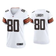 Women's 2020 Jarvis Landry Cleveland Browns White Game Jersey