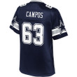 Jake Campos Dallas Cowboys Pro Line Women's Player Jersey - Navy
