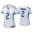 Women's Cole Mcdonald Tennessee Titans White Game Jersey