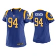 Women's A'shawn Robinson Los Angeles Rams Royal Game Jersey