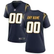 Women’s Los Angeles Chargers Custom Jersey Navy 2020 Game Football Jersey