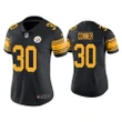 Women's Color Rush James Conner Pittsburgh Steelers Black Jersey