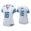 Women's Jared Goff Detroit Lions White Game Jersey
