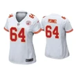 Women's Mike Pennel Kansas City Chiefs White Game Jersey