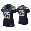 Women's Chris Harris Jr Los Angeles Chargers Navy Game Jersey