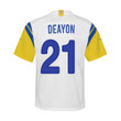 Super Bowl LVI Champions Los Angeles Rams Dont'e Deayon #21 White Youth's Jersey Jersey