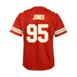 Super Bowl LVI Champions Kansas City Chiefs Joshua Kaindoh #59 Red Youth's Jersey Jersey