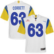 Super Bowl LVI Champions Los Angeles Rams Austin Corbett #63 White Youth's Jersey Jersey