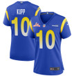Super Bowl LVI Champions Los Angeles Rams Cooper Kupp #10 Royal Women's Jersey Jersey