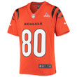 Super Bowl LVI Champions Cincinnati Bengals Mike Thomas #80 Orange Youth's Jersey Jersey
