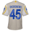 Super Bowl LVI Champions Los Angeles Rams Ogbonnia Okoronkwo #45 Bone Youth's Jersey Jersey