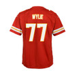 Super Bowl LVI Champions Kansas City Chiefs Chad Henne #4 Red Youth's Jersey Jersey