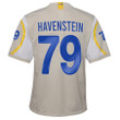 Super Bowl LVI Champions Los Angeles Rams Rob Havenstein #79 Bone Youth's Jersey Jersey