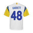 Super Bowl LVI Champions Los Angeles Rams Chris Garrett #48 White Youth's Jersey Jersey