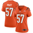 Super Bowl LVI Champions Cincinnati Bengals Germaine Pratt #57 Orange Women's Jersey Jersey